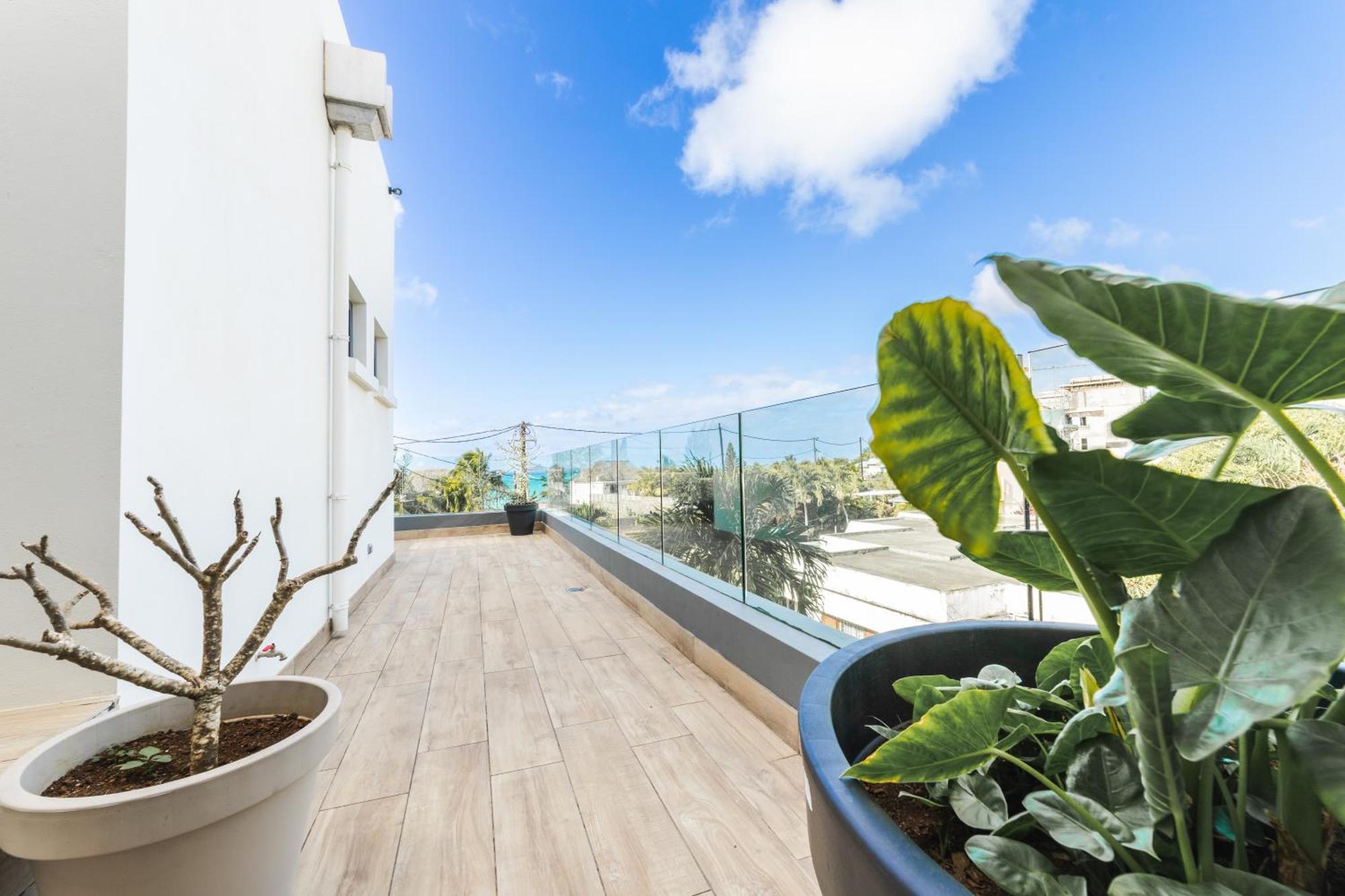 Modern Penthouse - Nautilya Bs1 Leilighet Grand-Baie Eksteriør bilde